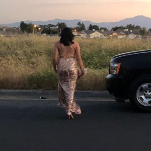 Dresses - Rose Gold Prom Dress Dresses - Rose Gold Prom Dress